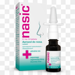 This Is How Nasic® Provides Rapid Relief From Rhinitis - Xylometazoline And Dexpanthenol Nasal Spray, HD Png Download