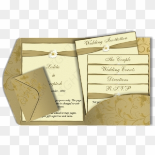 Wedding Card Insert Resume Pocket Fold Email Design - Asian Wedding Card Inserts, HD Png Download