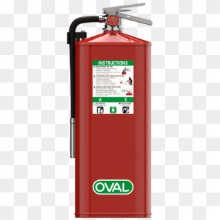 Oval Brand 10hlbx Lithium Ion Battery Fire Extinguisher - Abc Dry Chemical, HD Png Download