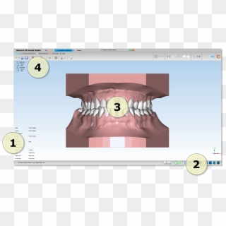 Dental - Studio - User - Interface2 - 3d Dental, HD Png Download