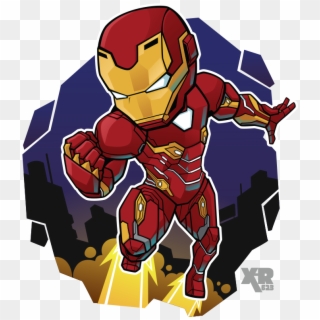 Drawing Photoshop Iron Man Transparent Png Clipart - Cartoon Avengers Chibi  Iron Man, Png Download - 800x800(#3258535) - PngFind