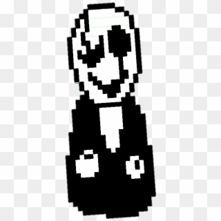 Undertale Sprite / Pixel Art Wing Ding Gaster, The - Gaster From Undertale, HD Png Download