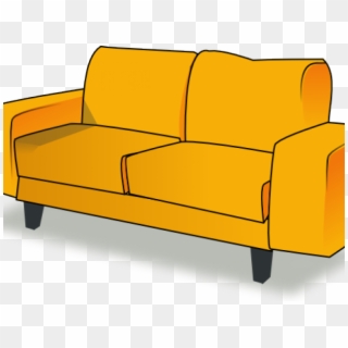 Couch Free On Dumielauxepices Net - Sofa Clip Art, HD Png Download