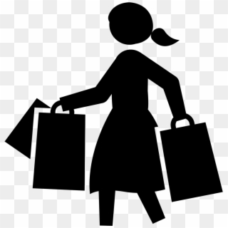 Person Icons Shopping - Person Shopping Icon, HD Png Download