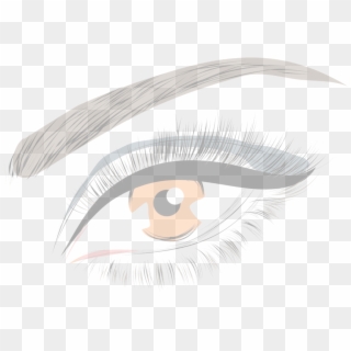 Microblading Eyelash Extensions - Sketch, HD Png Download