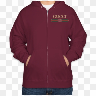 Amazing Gucci Logo 2018 Unisex Zip Hoodie - Hoodie, HD Png Download