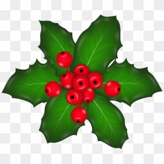 Christmas Mistletoe Png Clip Art Image, Transparent Png