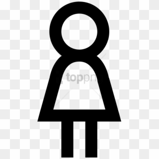 Free Png Logo Of The Girl Consists Of A Stick Figure, Transparent Png