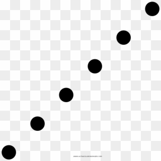 Dotted Line Coloring Page - Circle, HD Png Download