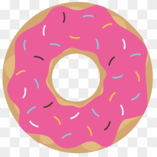 Pink Donut, HD Png Download