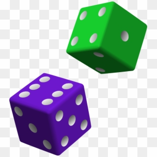 And Purple Dice Png - Dice Clip Art Free, Transparent Png