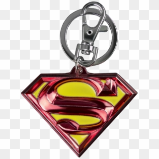 Superman Logo Keychain - Keychain, HD Png Download