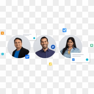Image Of Three Walmart Labs Employees - Team, HD Png Download