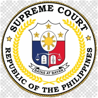 Supreme Court Of The Philippines Logo Png Clipart Supreme - Supreme Court Of The Philippines, Transparent Png
