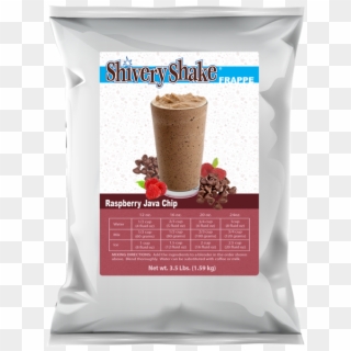 Shivery Shake Raspberry Java Chip Frappe Mix In - Milkshake, HD Png Download
