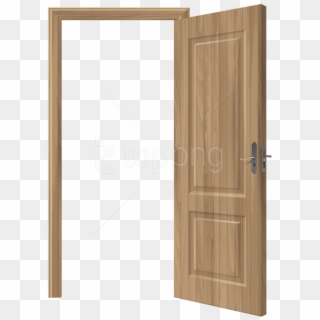 Free Png Open Wooden Door Png Images Transparent - Open Door Clipart Transparent, Png Download