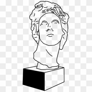 David By Hoffzi - Vaporwave Black And White, HD Png Download