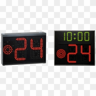 24 Second Shot Clock - Basketball Shot Clock Png, Transparent Png