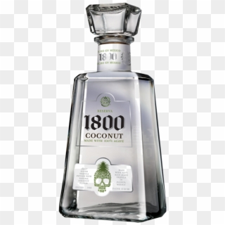 1800 Bottle Shot - Coconut Tequila, HD Png Download