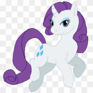 [mlp] Rarity - Cartoon, HD Png Download