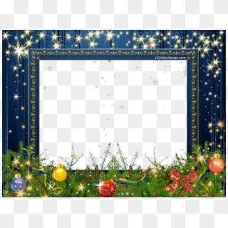 Merry Christmas Photo Frame Template Holidays Christmas - Merry Christmas Christmas Frames Transparent, HD Png Download