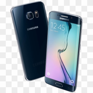 Samsung Galaxy S6 Edge - Samsung Edge 6 Black, HD Png Download