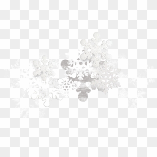 Background-snowflake - Floral Design, HD Png Download