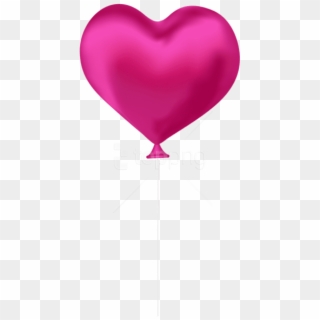Free Png Download Pink Heart Balloon Png Images Background - Pink Heart Balloon Png, Transparent Png