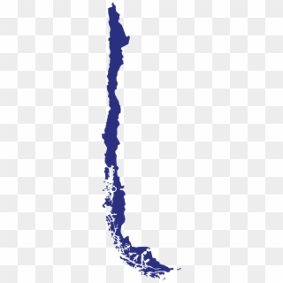 Navegue Pelo Mapa Da América Do Sul E Conheça Novas - Silhouette Of A Map Of Chile, HD Png Download