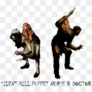 Silent Hills First Nurse And Doctor Concept Art - Silent Hill Puppet Nurse, HD Png Download