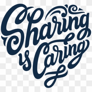 Creating Togetherness Within - Sharing Is Caring Png, Transparent Png