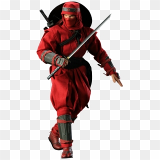 Red Ninja Sixth Scale Figure - Red Ninja, HD Png Download