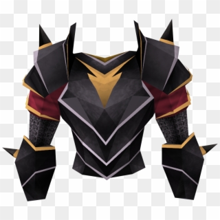 Runescape Black Trimmed Armor, HD Png Download