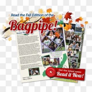 The Fall Edition Of The Bagpipe Is Here - Flyer, HD Png Download