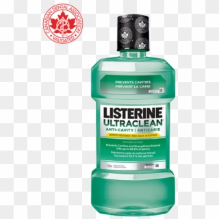 Listerine Ultraclean Anti Cavity, HD Png Download