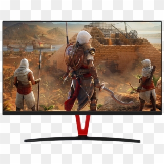 Tni Ultra Thin 1k 27 Inch Curved Lcd Monitor - Assassin's Creed Origins Rome, HD Png Download