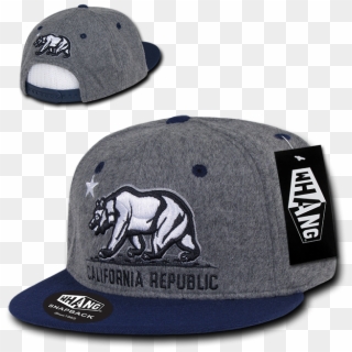 Whang Melton Cali Bear Republic Snapback Hat Hats Caps - Cali Snapback Bandana, HD Png Download