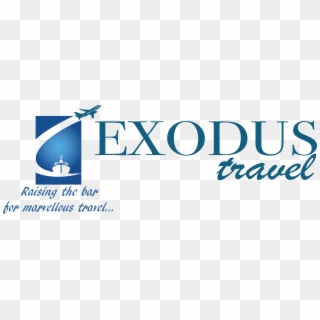 Logo Exodus Travel - Electric Blue, HD Png Download