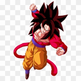 Goku Super Saiyan 4 By Saodvd - Super Full Power Saiyan 4 Goku, HD Png Download
