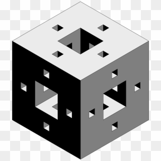 Cube 3d Cad Design Metal Png Image - Cube With Cube Holes, Transparent Png