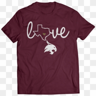 Texas State Bobcats Official Apparel - Active Shirt, HD Png Download