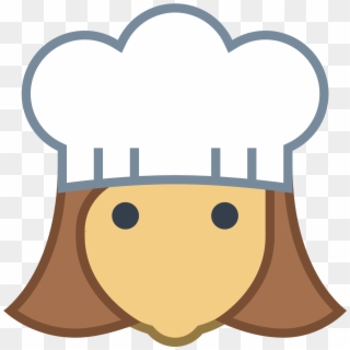 Cook Female Icon - Cook Icon Png, Transparent Png