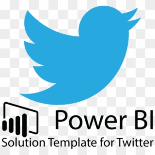Power Bi Solution Template For Twitter - Vector Icon Twitter White, HD Png Download