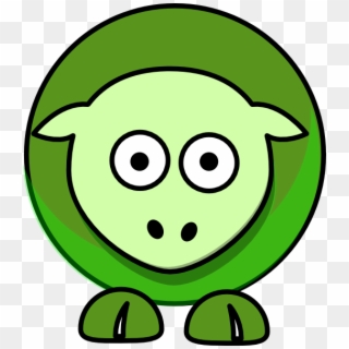 Sheep Cartoon Green 5a961eff Png - Brown Sheep Clipart, Transparent Png