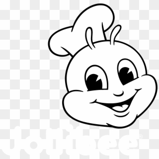 Jollibee Logo Black And White, HD Png Download