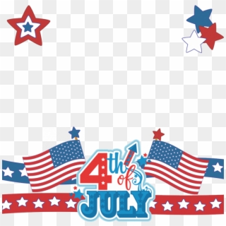 4th Clipart Independence Day Us - 4th Of July Facebook Frame, HD Png Download