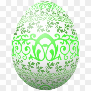 Green Easter Egg Clipart - Clip Art Transparent Background Easter Eggs, HD Png Download