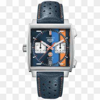 Tag Heuer Monaco Calibre 11 39mm Steel Alternate Finished - Monaco Gulf Special Edition, HD Png Download