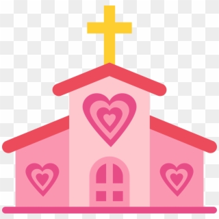 Church Clip Art Pink, HD Png Download
