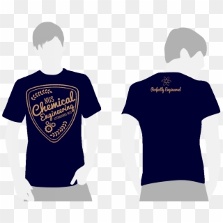Jervis' Chem Eng Shirt Design - Black T Shirt Template Png, Transparent Png